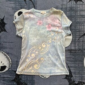 Beautiful Floral and Paisley Tee